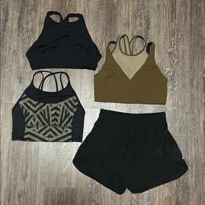 EUC Lululemon Workout Bundle. Size 8.